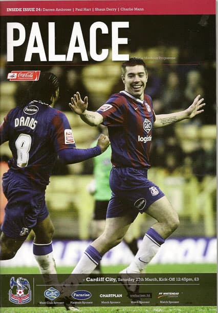 Crystal Palace FC v Cardiff City FC